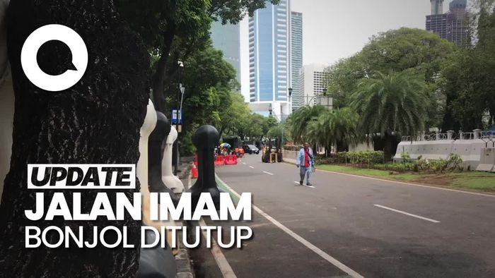 957 Personel Gabungan Amankan Demo di KPU, Jalan Imam Bonjol Ditutup