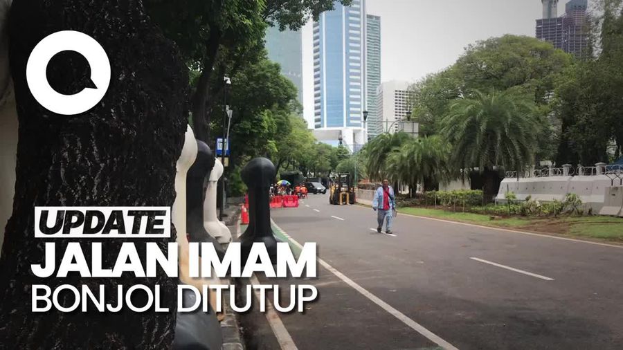 957 Personel Gabungan Amankan Demo di KPU, Jalan Imam Bonjol Ditutup