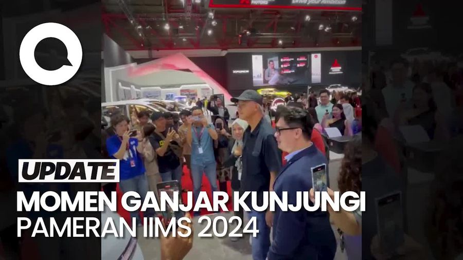 Kunjungi IIMS 2024, Ganjar: Mudah-mudahan Beri Optimisme pada Ekonomi