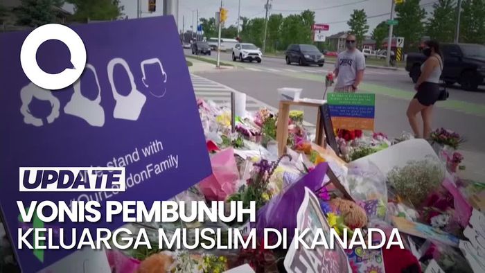 Pria Kanada Pembunuh 1 Keluarga Muslim Divonis Penjara Seumur Hidup