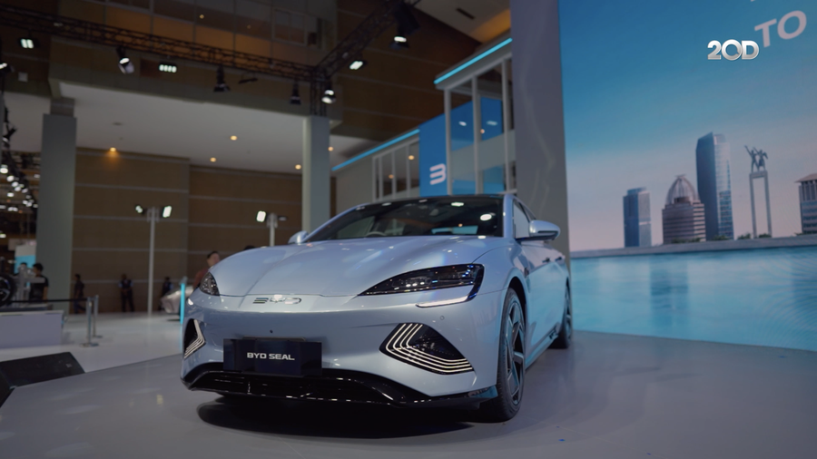 BYD Ramaikan Persaingan Mobil Listrik di IIMS 2024