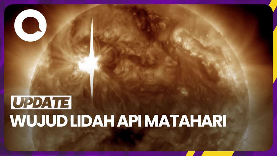 NASA Bagikan Potret Solar Flare di Permukaan Matahari