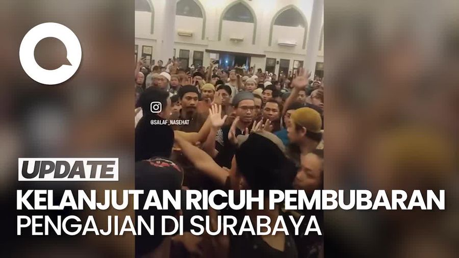GP Ansor Lapor Polisi Seusai Ricuh Pembubaran Pengajian Ustaz Syafiq Riza