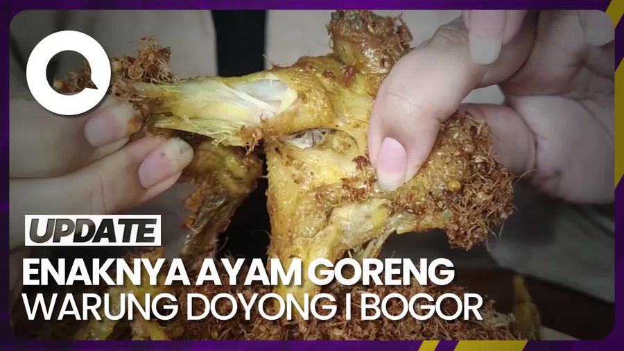 Makan Ayam Goreng Warung Doyong, Seperti Apa Kelezatannya?