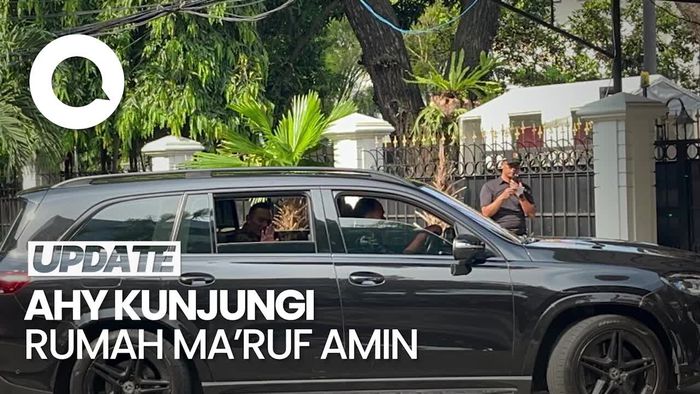 AHY Kunjungi Wapres Maruf Amin, Pertemuan Digelar Tertutup