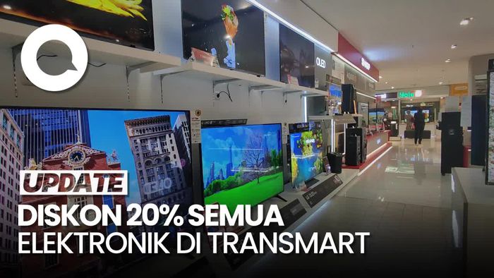 TV LED hingga AC, Semua Elektronik Diskon 20% di Transmart Full Day Sale