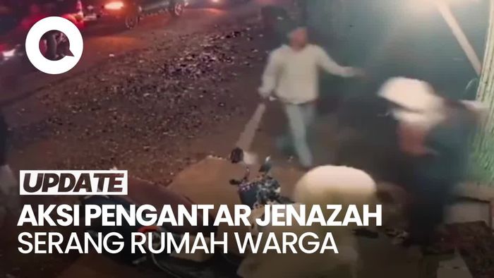 Viral Rombongan Pengantar Jenazah Serang Rumah Warga di Maros