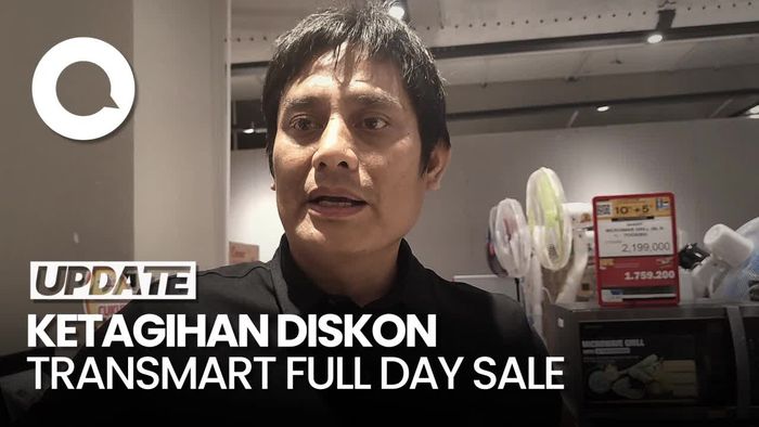 Ketagihan Diskon, Pembeli Ini Selalu Belanja Elektronik di Transmart