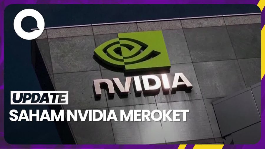 Saham Nvidia Melonjak 16,4%, Lampaui Amazon-Alphabet