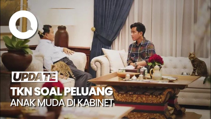 TKN soal Peluang Anak Muda di Kabinet Prabowo: Mudah-mudahan 50:50