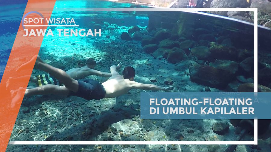 Bersantai Menikmati Suasana Sambil Floating-floating di Umbul Kapilaler, Klaten