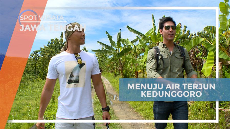 Menikmati Suasana Perbukitan Menuju Air Terjun Kedung Goro, Boyolali