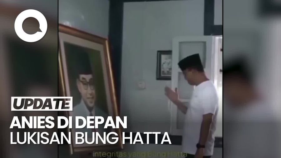 Penjelasan Timnas AMIN soal Video Anies Bicara di Depan Lukisan Bung Hatta
