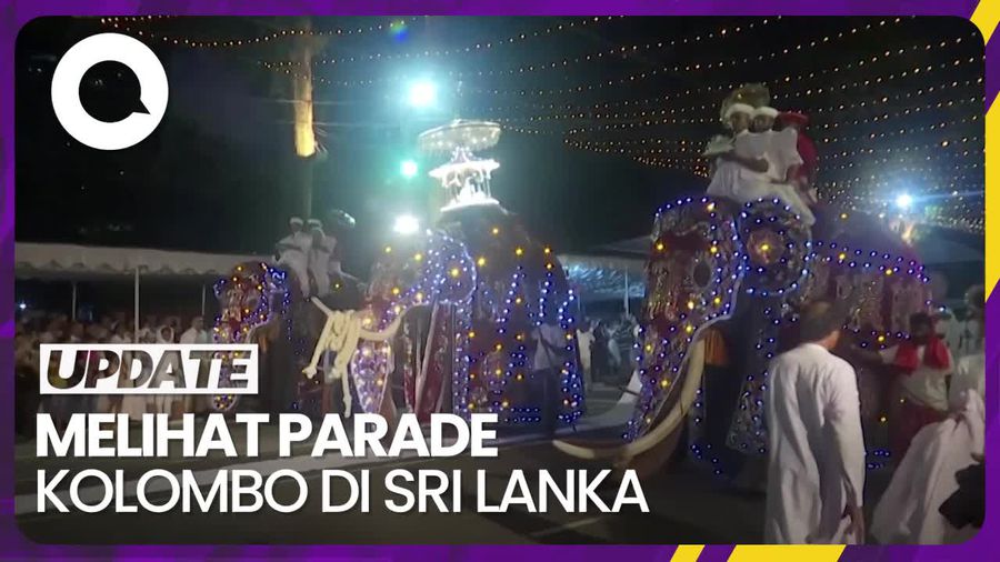 Festival Tahunan di Sri Lanka yang Libatkan Bayak Gajah