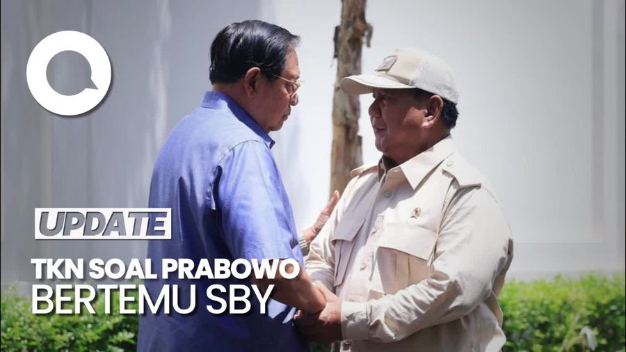 TKN soal Pertemuan Prabowo-SBY di Cikeas: Mungkin Juga Bu Mega Nanti