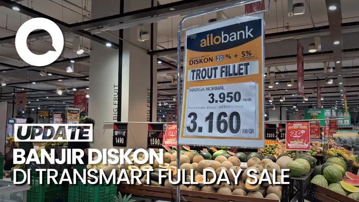 Transmart Full Day Sale Hadir Lagi! Banjir Diskon 50%+20%