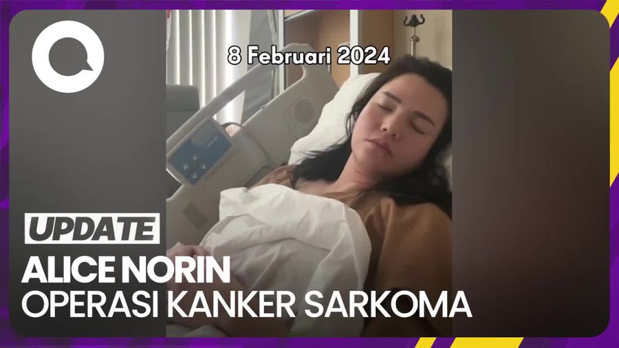 Alice Norin Bersyukur Operasi Kanker Sarkoma Berjalan Lancar