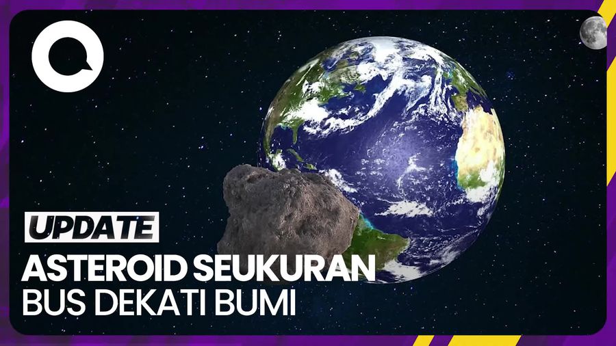 Asteroid Seukuran Bus Dekati Bumi, NASA: Tak Berpotensi Bahaya