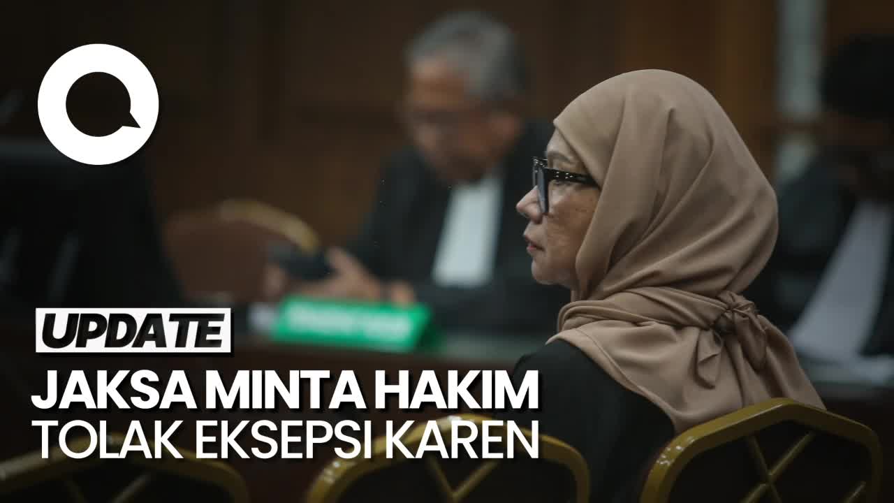 Jaksa KPK Minta Hakim Tolak Eksepsi Karen Agustiawan