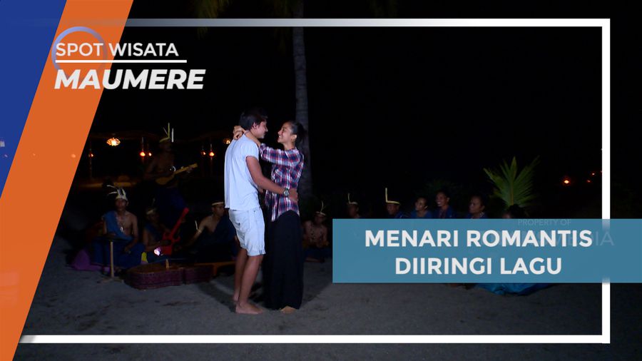 Menikmati Malam, Dansa-dansa diiringi Musik Tradisional Khas Maumere