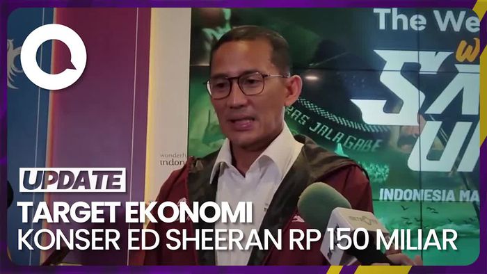 Segini Target Ekonomi Pemerintah Dari Gelaran Konser Ed Sheeran