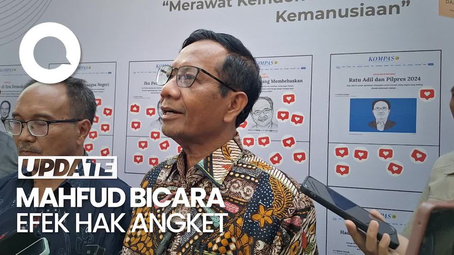 Ditanya soal Hak Angket Bisa Berujung Pemakzulan Presiden, Ini Kata Mahfud