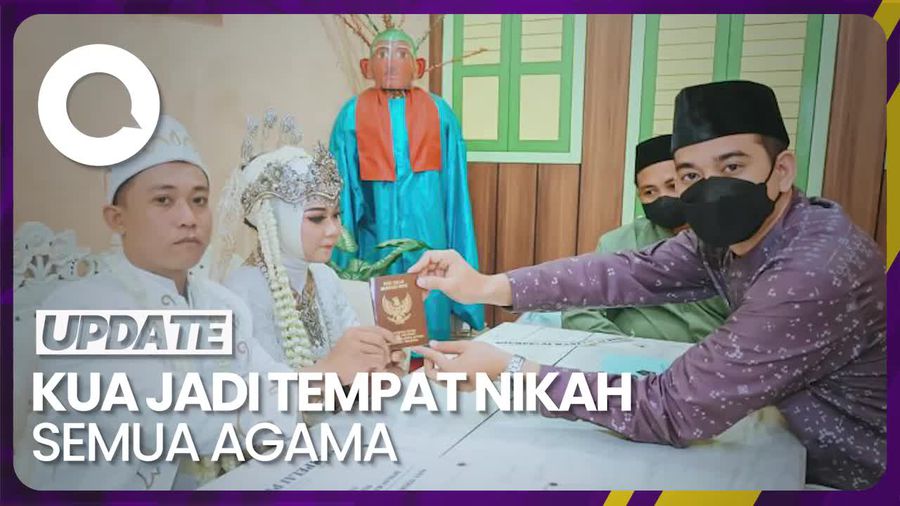 Menag Usul KUA jadi Tempat Nikah Semua Agama