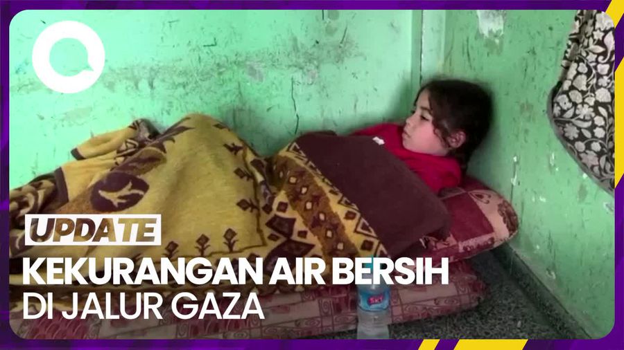 Anak-anak Gaza Idap Hepatitis Akibat Kekurangan Air Bersih