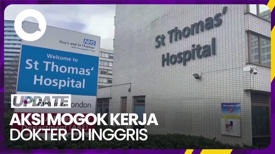 Dokter Muda Inggris Mogok Kerja Imbas Masalah Gaji