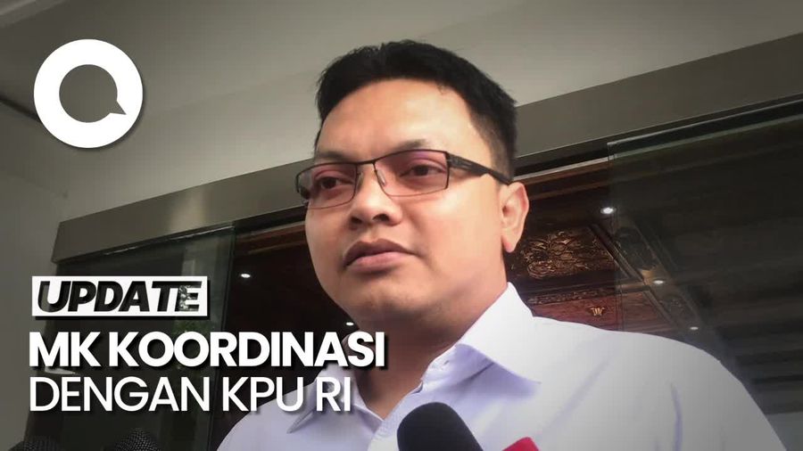 MK Datangi KPU RI Diskusi Soal Gambaran Timeline Pemilu 2024