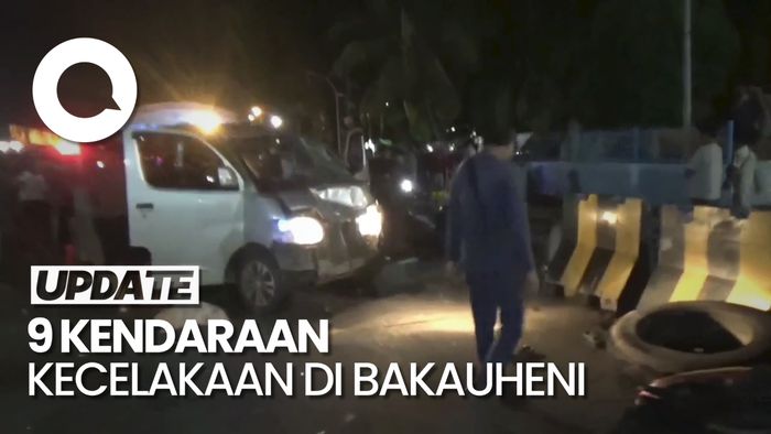 9 Kendaraan Terlibat Kecelakaan di Pelabuhan Bakauheni, 1 Orang Tewas 