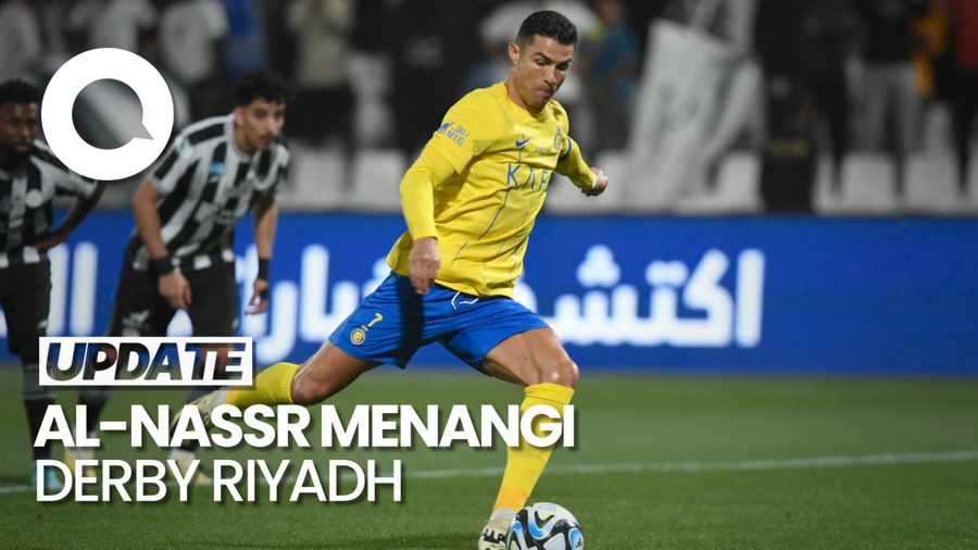  Al-Nassr Vs Al-Shabab Seru Saling Balas Gol, Ronaldo Sumbang Penalti