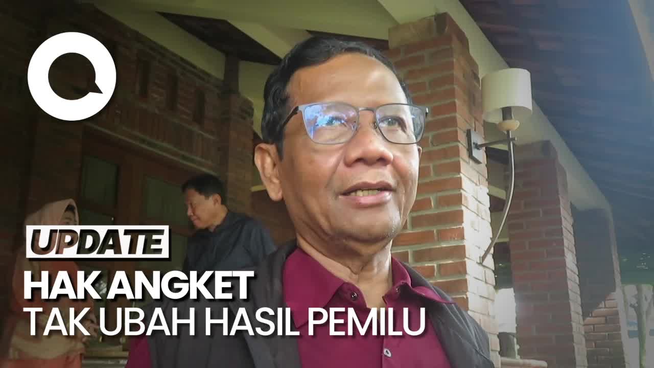 Pernyataan Mahfud Md Soal Hak Angket Tak Akan Ubah Hasil Kpu Mk