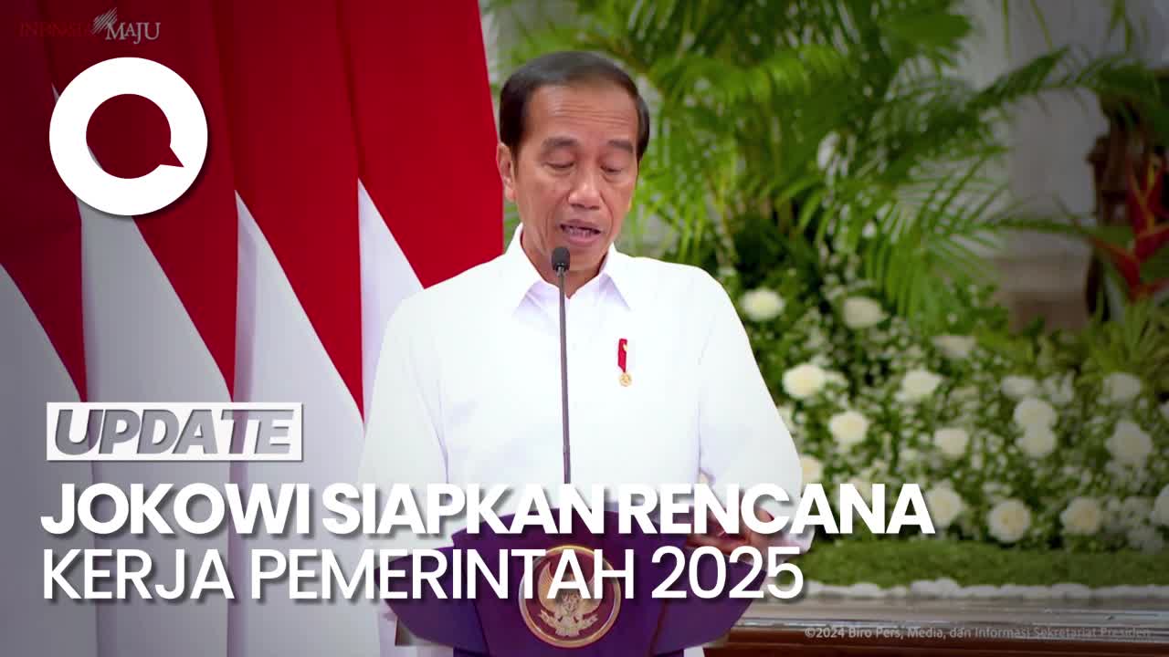 Jokowi Mulai Susun RAPBN 2025, Akan Dijalankan Presiden Terpilih