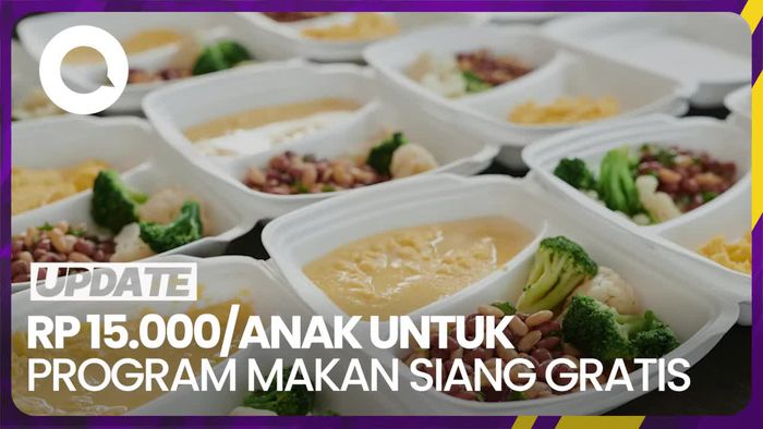 Segini Harga Makan Siang Gratis Program Prabowo-Gibran