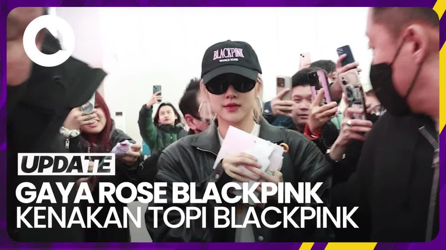 Fashion Airport Rose BLACKPINK di Bandara Incheon Hebohkan Fans