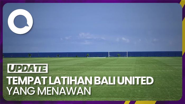 Training Center Bali United, Lapangan Hijau di Samping Pantai Purnama Bali