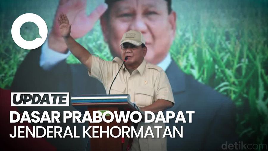 Prabowo Dapat Jenderal Kehormatan, Dahnil: Pernah juga Diperoleh SBY-Luhut