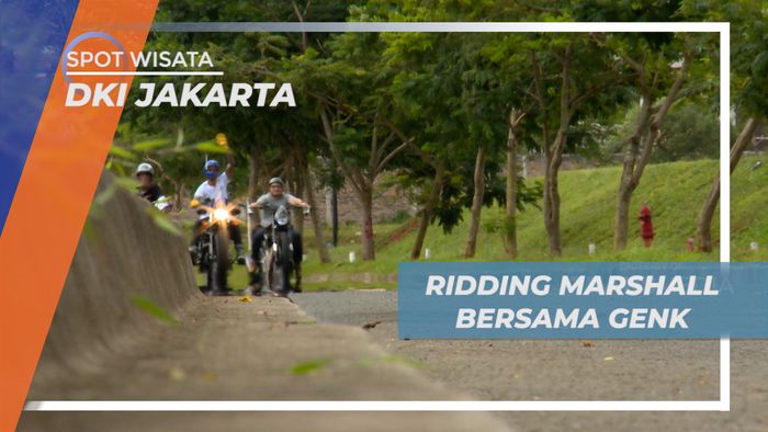 Menikmati Suasana Sejuk, Ridding Seru Berkeliling di Ibu Kota, Jakarta