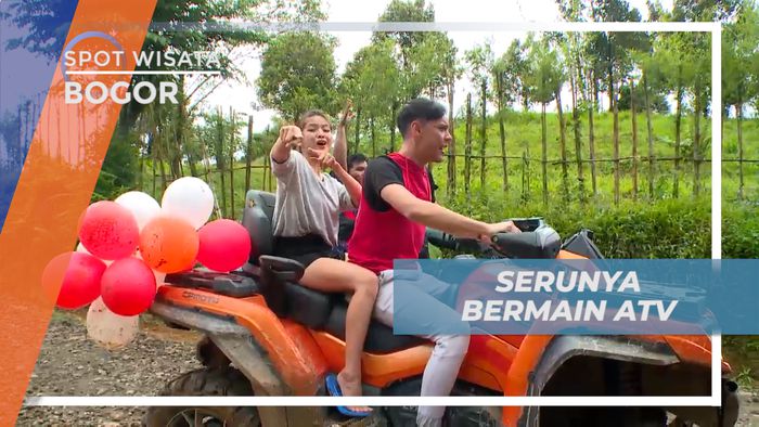Serunya Naik ATV Dengan Suguhan Pemandangan Alam yang Indah, Bogor