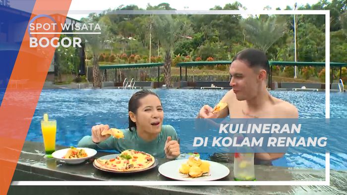 Menyantap Lezatnya Menu Spesial di Kolam Renang, Bogor