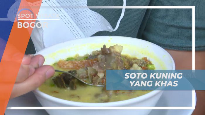 Berburu kelezatan Kuah Kaldu Soto Kuning yang Super Pecah, Bogor