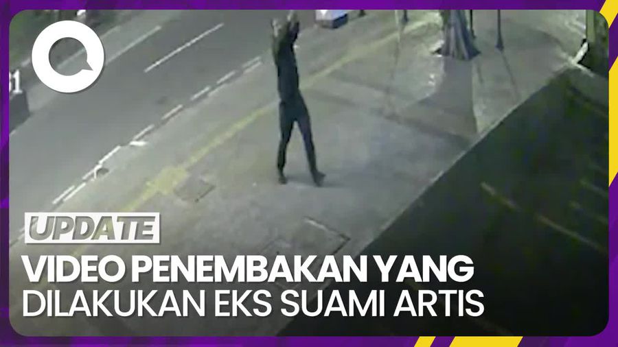 Video Detik-detik Eks Suami Artis Lakukan Penembakan di Jaktim