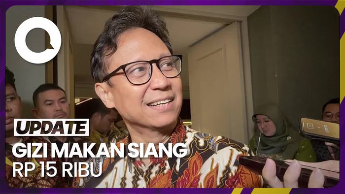 Menkes soal Kadar Gizi Makan Gratis Rp 15 Ribu: Itu Belum Dibicarakan