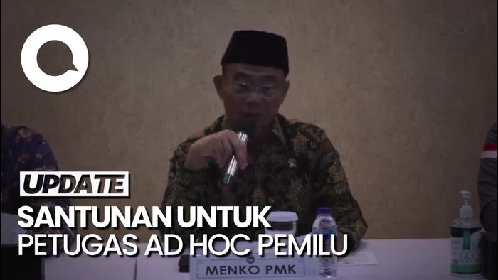 Menko PMK-BPJS Beri Santunan Rp 2,6 M ke Petugas Ad Hoc Pemilu 2024
