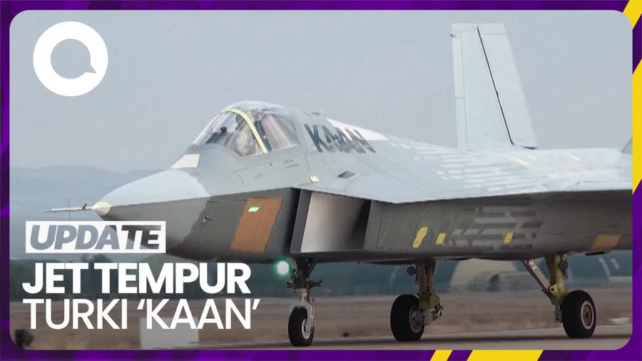 Jet Tempur Generasi Kelima Turki Sukses Lakukan Penerbangan Perdana