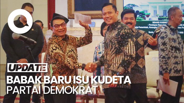 Perjalanan Isu Kudeta Partai Demokrat hingga AHY-Moeldoko Bersalaman