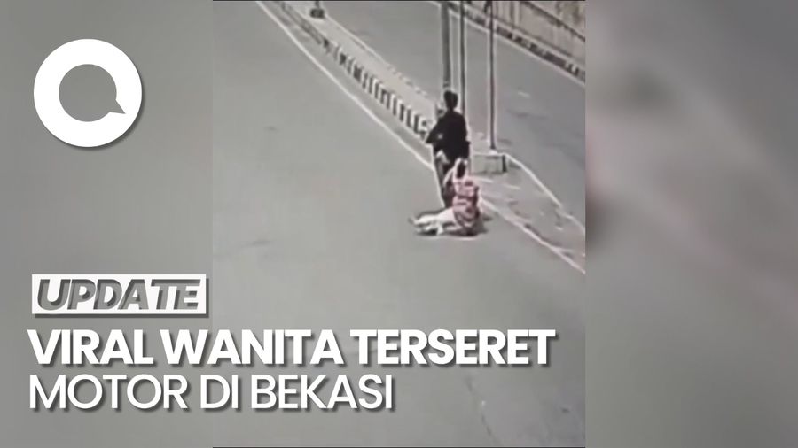 Wanita di Bekasi Terseret Puluhan Meter Pertahankan Motor yang Dibegal