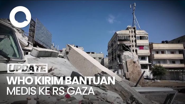 RS di Gaza Digempur Israel, WHO Pasok Obat-obatan hingga Bahan Bakar