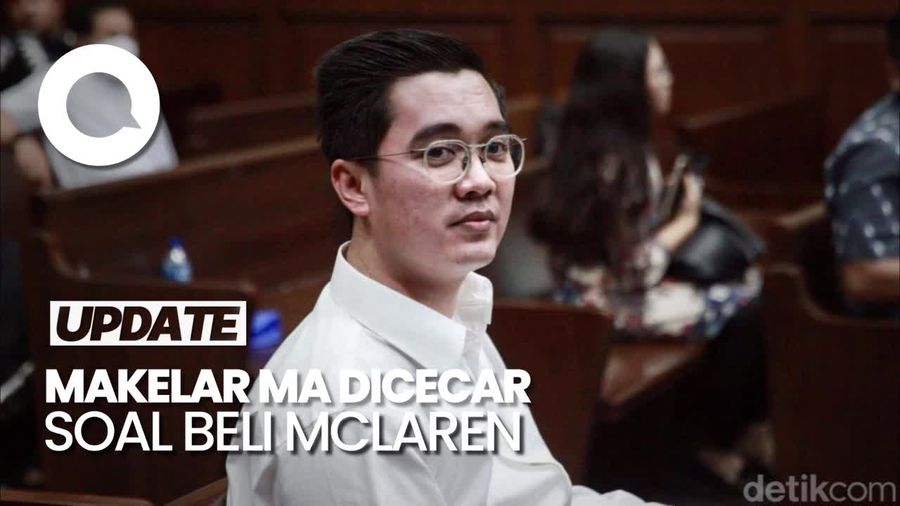 Jaksa Cecar Dadan Makelar MA soal Palsukan Tanggal Beli McLaren Rp 3,3 M
